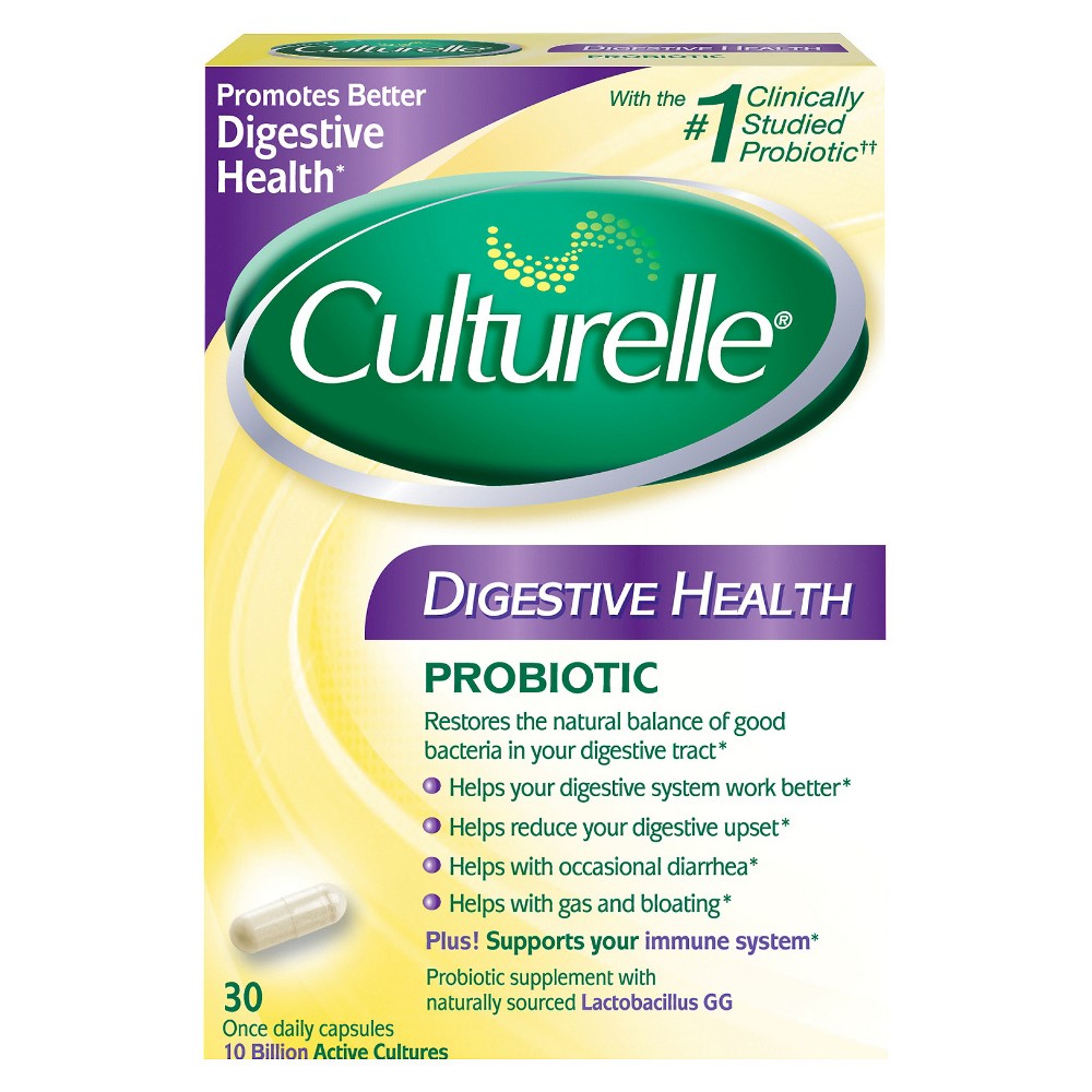 Culturelle Capsule Digestive Health Capsule 30 By I-Health (Culturelle) USA 
