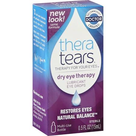 Case of 24-Theratears Dry Eye Drop 15 ml Drops 15 ml By Advanced Vision Research USA 