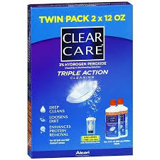 Clear Care Disinfecting Twin Sol 2X12 oz By Alcon Vision Care Grp USA 