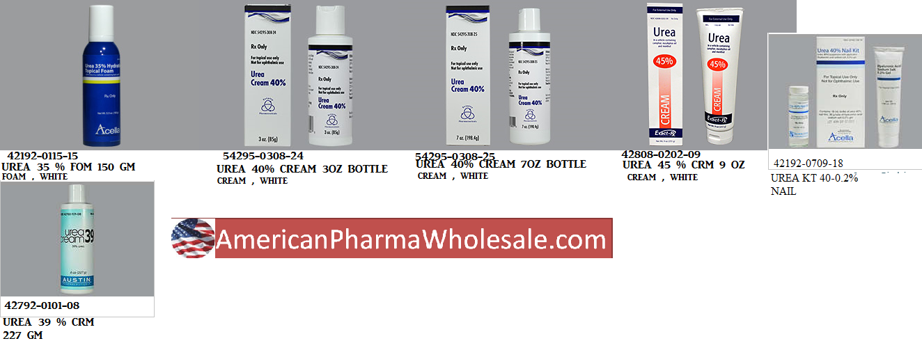 Rx Item-Urea Cream 40% 28.35 GM CRM by Eci Pharma USA 