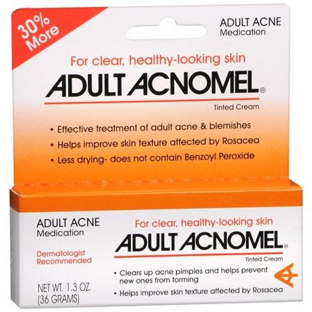 Pack of 12-Acnomel Acne 2%-8% Cream 1 oz Cream 1 oz By Emerson Healthcare USA 