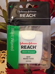 Pack of 12-Reach Floss Waxed Mint 200 YDS By J&J Consumer USA 
