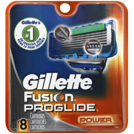 Case of 36-Gillette Fusion Pro Glide Power Refl Blades 8 By Procter & Gamble Dist Co USA 