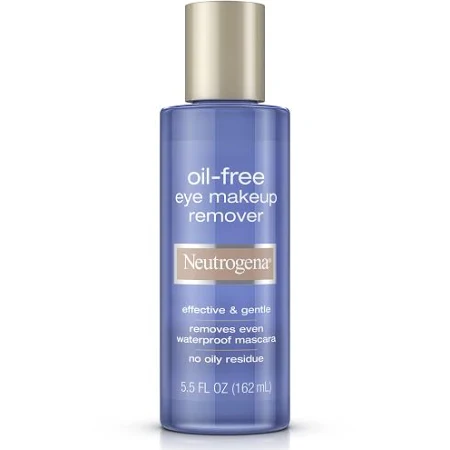 Pack of 12-Neutrogena Oil-Free Liquid Eye Makeup Remover Solution 5.5oz By J&J Consumer 