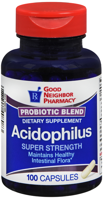 GNP Acidophilus Probiotic Blend Capsule 100 By GNP Items USA 