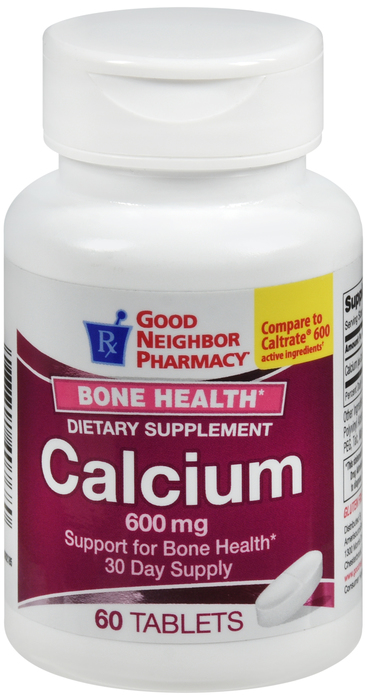 GNP Calcium 600 mg Tab 600 mg 60 By GNP Items USA 