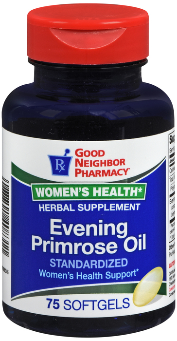 GNP Evening Prime Rose Oil Soft Gel Oil500 mg 75 By GNP Items USA 