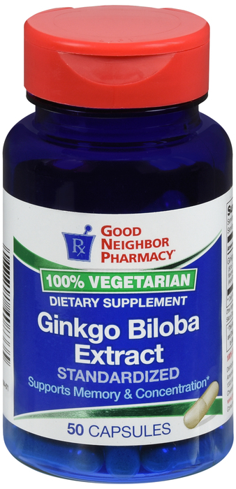 GNP Ginkgo Biloba Capsule 50 By GNP Items USA 
