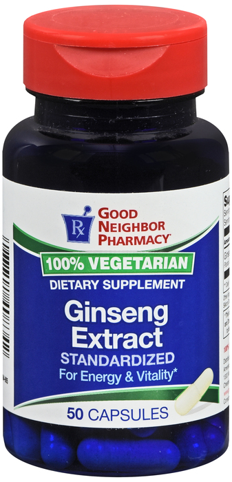 GNP Ginseng 200 mg Capsule 200 mg 50 By GNP Items USA 