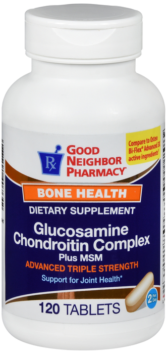 GNP Glucosamine Chondroitin Advanced Tab 120 By GNP Items USA 