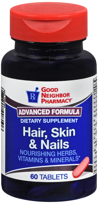 GNP Hair Skin & Nails Tab 60 By GNP Items USA 