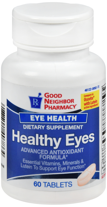 GNP Healthy Eyes Tab 60 By GNP Items USA 