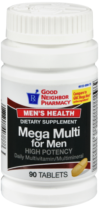 GNP Megamulti For Men Tab 90 By GNP Items USA 