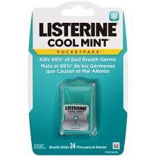 Pack of 12-Listerine Pocket Pk Cool Mint Strip 12X24 By J&J Consumer USA 
