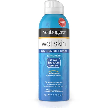 Neutrogena Sun Wet Skin Spray SPF 50 Spray By J&J Consumer USA 