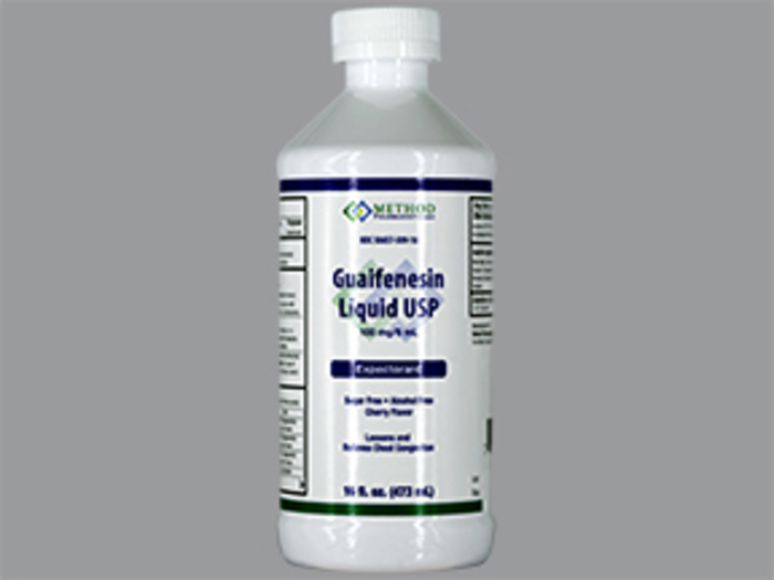 Guaifensen 100 mg Liquid 100 mg 473 ml By Method Pharmaceuticals USA 