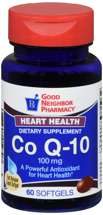 GNP Coq10 100 mg Sgc Soft Gel 60 By GNP Items USA 