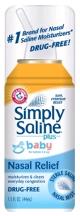 Simply Saline Mist Baby 1.5oz N/A Babymist 1.5 oz By Church & Dwight USA 