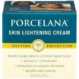 Porcelana Skin Lighten Cream Day Cream 3 oz By Cca Industries USA 