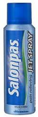 Salonpas Pain Relief Jet Spray Aerosol 4 oz By Emerson Healthcare USA 