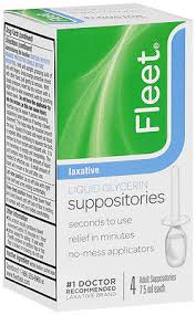 Case of 24-Fleet Glycerin Supp Liq Applictr Liquid 4X7.5 ml By Medtech USA 