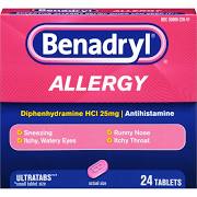 Benadryl Ultra Tab Ultra 24 By J&J Consumer USA 