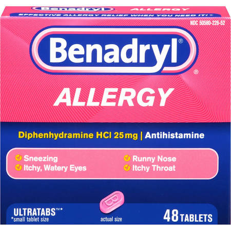 Benadryl Ultra Tab Ultra 48 By J&J Consumer USA 
