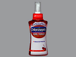 Chloraseptic Sugar Free Cherry Spray 6 oz By Medtech USA 