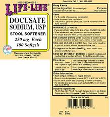 Colace Soft Gel 100 By National Vitamin Co USA 