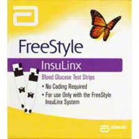 Freestyle Insulinx Test Strip 100 By Abbott Diabetes Care USA 