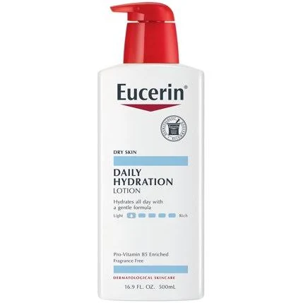 Pack of 12-Eucerin Daily Hyd Lotion 16.9 oz By Beiersdorf/Consumer Prod USA 