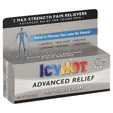 Case of 24-Icy Hot Advanced Pain Relief Cream Painrelief 2 oz By Chattem Drug & Chem Co USA 