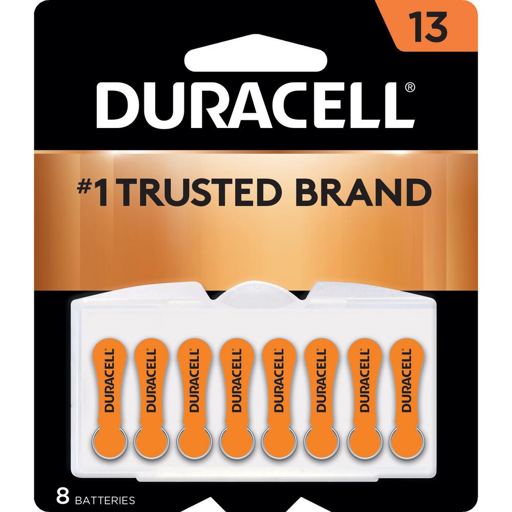 Case of 36-Duracell Hearing Aid Easy Tab Battery 8 By Duracell Distributing USA 