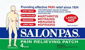 Case of 72-Salonpas Pain Relieving Patch 20 By Emerson Healthcare USA 