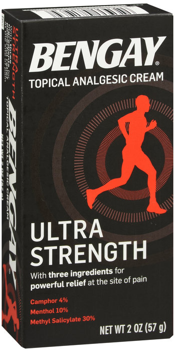 Case of 36-Bengay Ultra Strength Cream 2 oz By J&J Consumer USA 