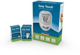 Pack of 12-Easy Touch Blood Glucose Meter Kit By MHC Medical Products USA 