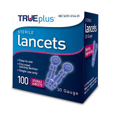 Trueplus Lancet 30G 100 By Trividia Health -OTC USA 