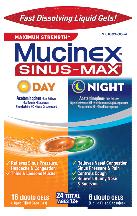 Mucinex Sinus-Max Day Nite Caplet 20 By RB Health  USA 