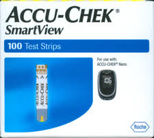 Accu-Chek Smartview Strip Retail Pack Strip 100 By Roche Diabetes Care USA 