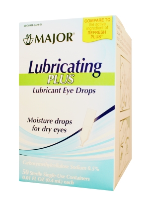 Lubricating Eye Drops Liquid 30X0.4 ml By Major Pharma USA 