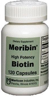 Biotin 5 mg Capsule 120 By Mericon Industries USA 