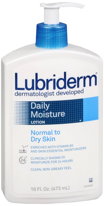Lubriderm Lotion Daily Moist Scented Lotion 16 oz By J&J Consumer USA 