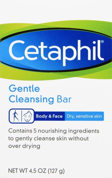 Cetaphil Gentle Cleansing Bar 4.5 oz By Galderma Lab, USA 