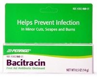 Case of 144-Bacitracin Ointment 500Un/ gm 14 gm By Perrigo Co USA 