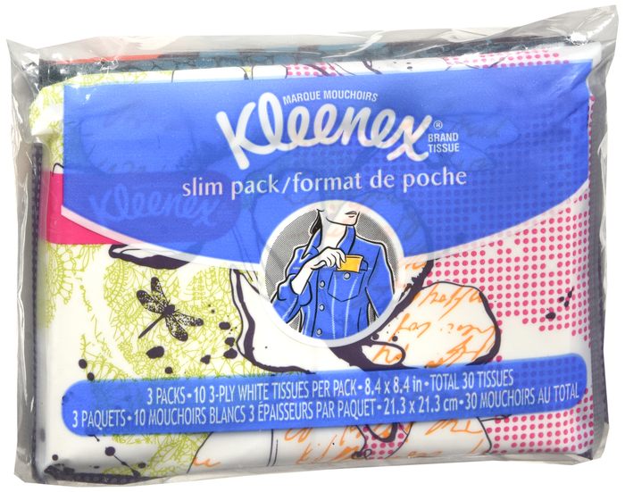 Pack of 12-Kleenex Wallet Facial Tissue Tissue 32X3X10 By Kimberly Clark USA 