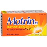 Case of 48-Motrin Ib Caplet 50 By J&J Consumer USA 