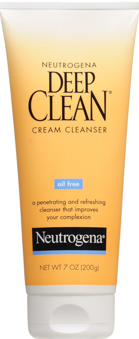 Pack of 12-Neutrogena Deep Clean Cream Cleanser Cream 7 oz By J&J Consumer USA 