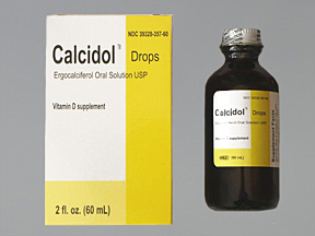 Calcidol Vit D 8000IU Drops Sol 60 ml By Patrin Pharma USA 
