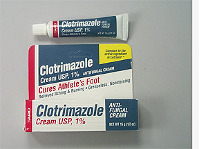 Case of 36-Clotrimazole 1% Cream 1% 0.5 oz By Taro Pharmaceuticals USA 