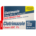 Clotrimazole 1% Cream 1% 1 oz By Taro Pharmaceuticals USA 